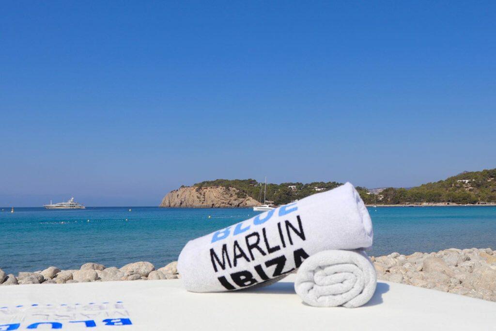 beach club blue marling Ibiza summer 2020