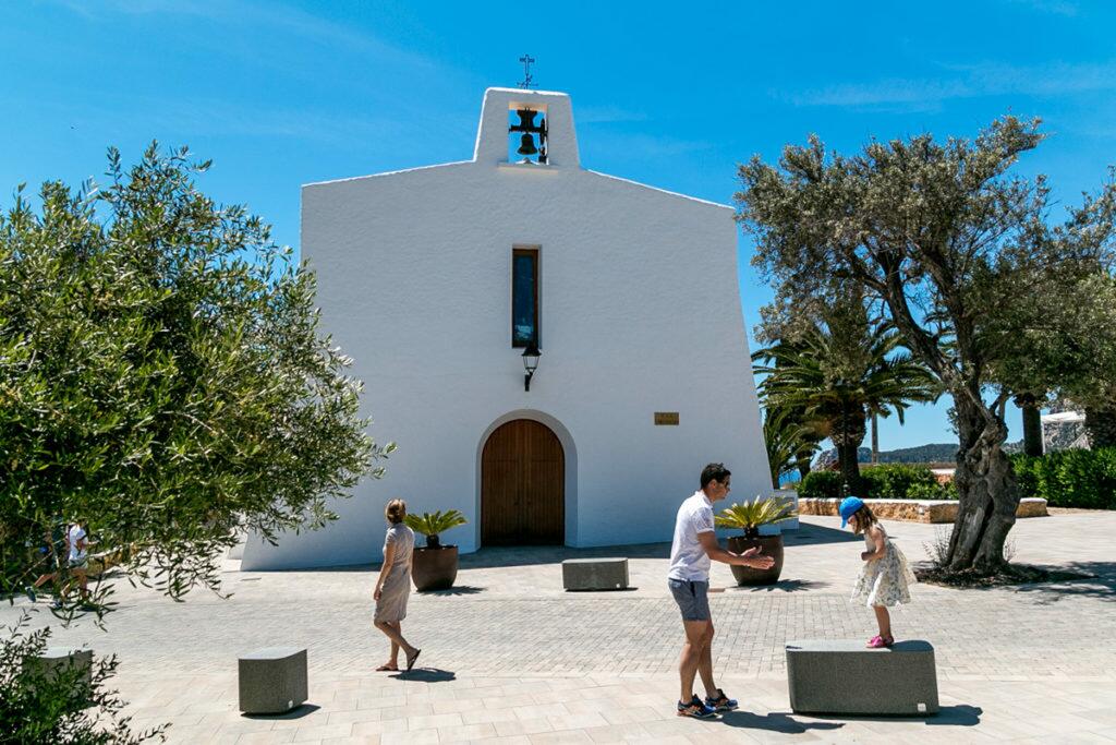schöne Kirche von es cubells, Ibiza