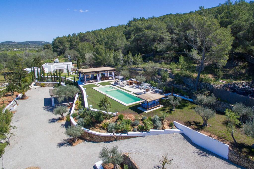 Ferienwohnung Villa mit Pool im Norden von Ibiza Sommer 2020
