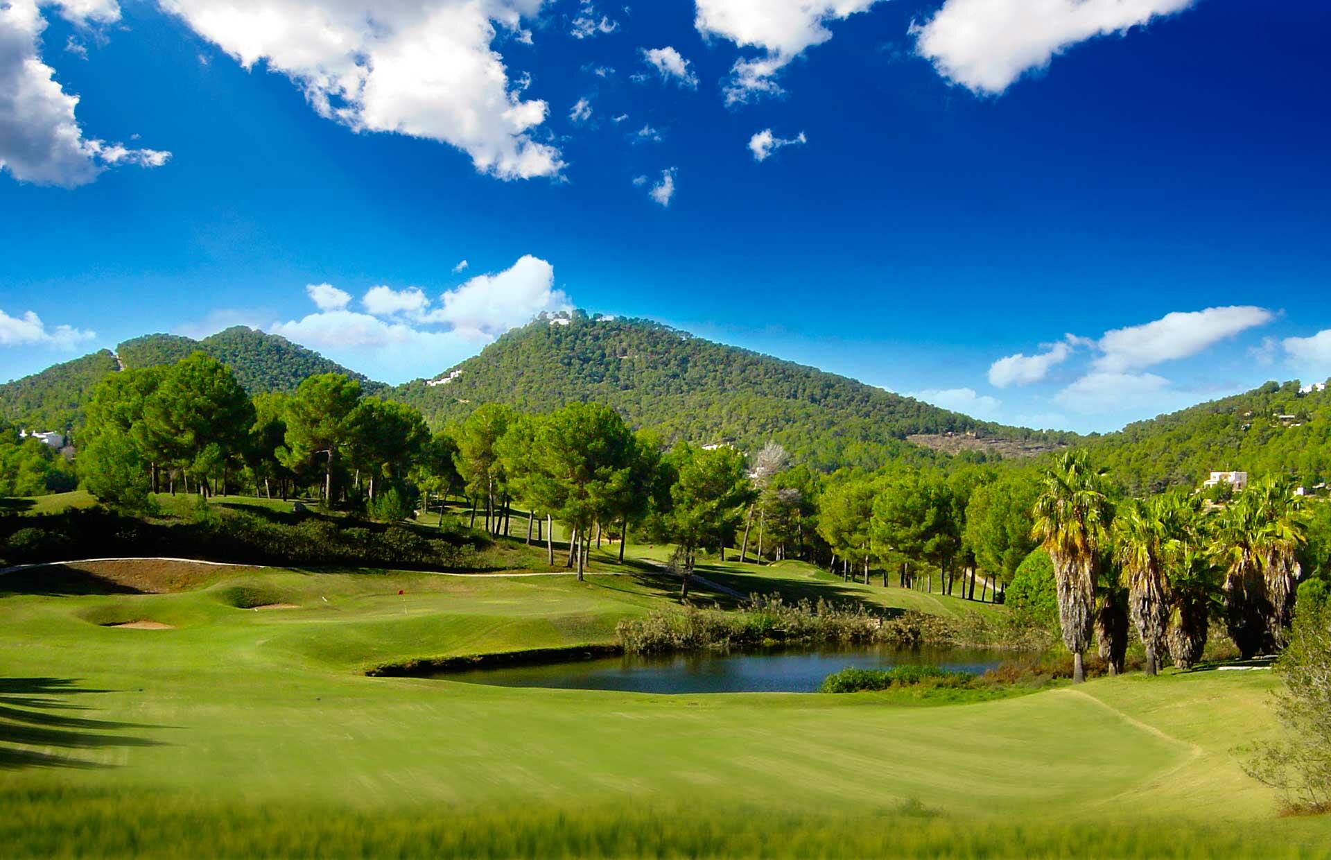 Golf Ibiza Winter auf Ibiza