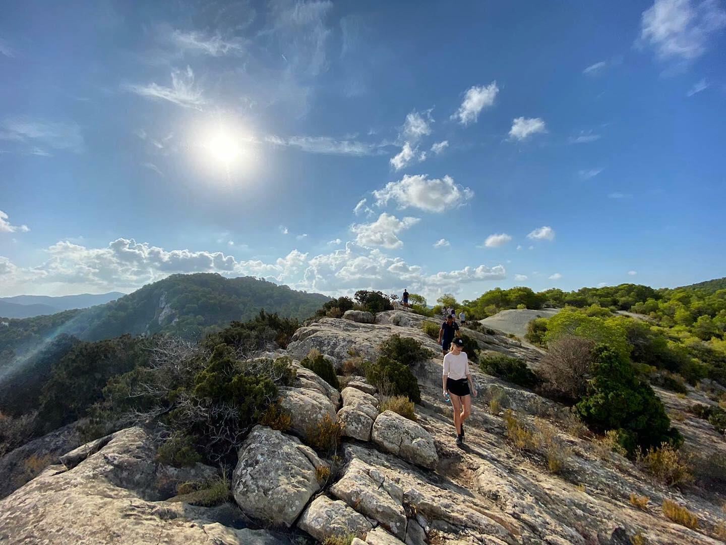 Wandern auf Ibiza während der Wintersaison