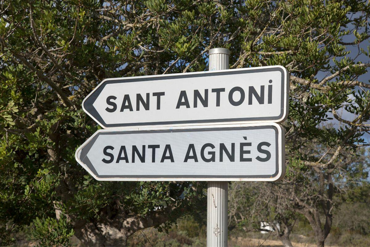 SAN ANTONI nach SANTA AGNES IBIZA